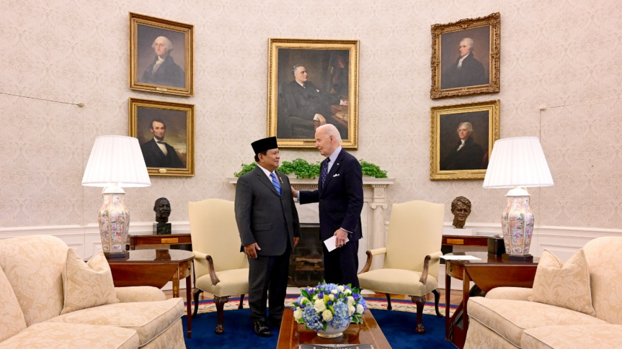 Pertemuan Presiden Prabowo dengan Presiden AS Joe Biden