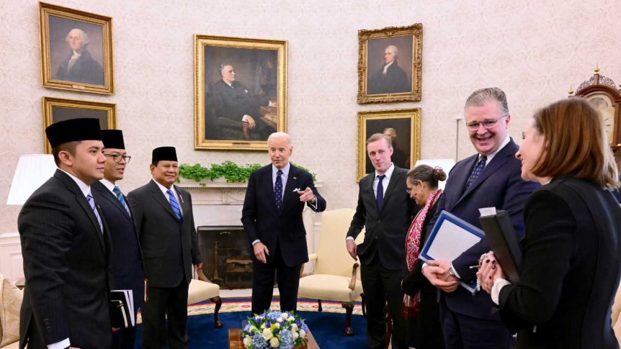 Pertemuan Presiden Prabowo dengan Presiden AS Joe Biden