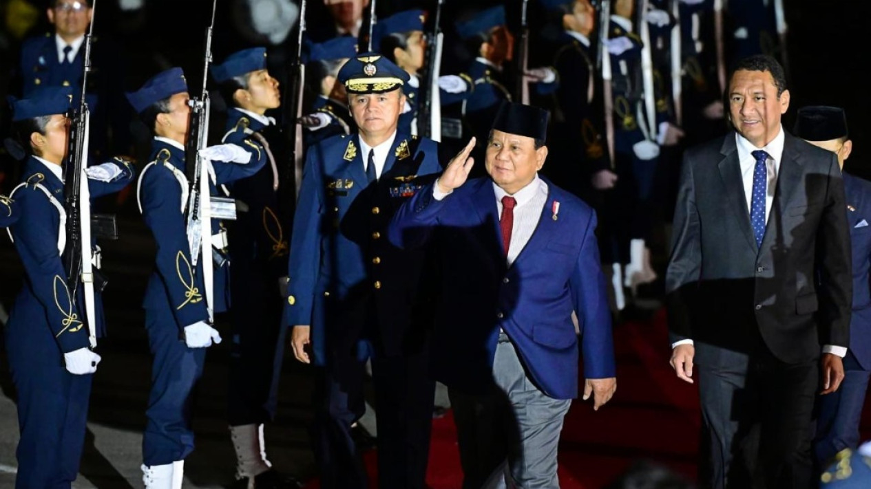 Presiden Prabowo Tiba di Peru Hadiri KTT APEC