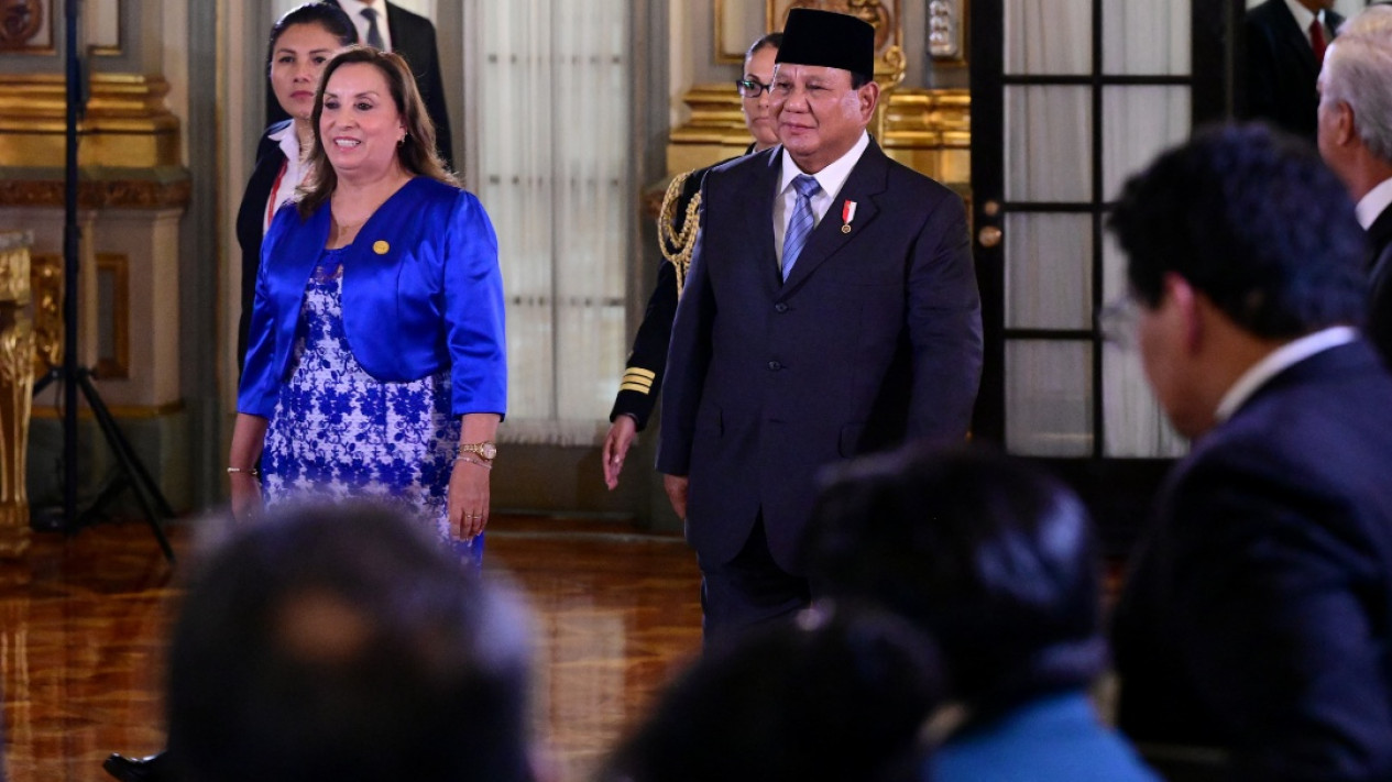 Presiden Prabowo Terima Penghargaan El Sol del Perú