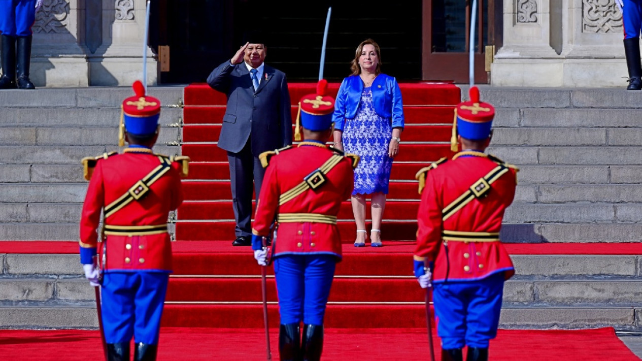 Presiden Prabowo Terima Penghargaan El Sol del Perú