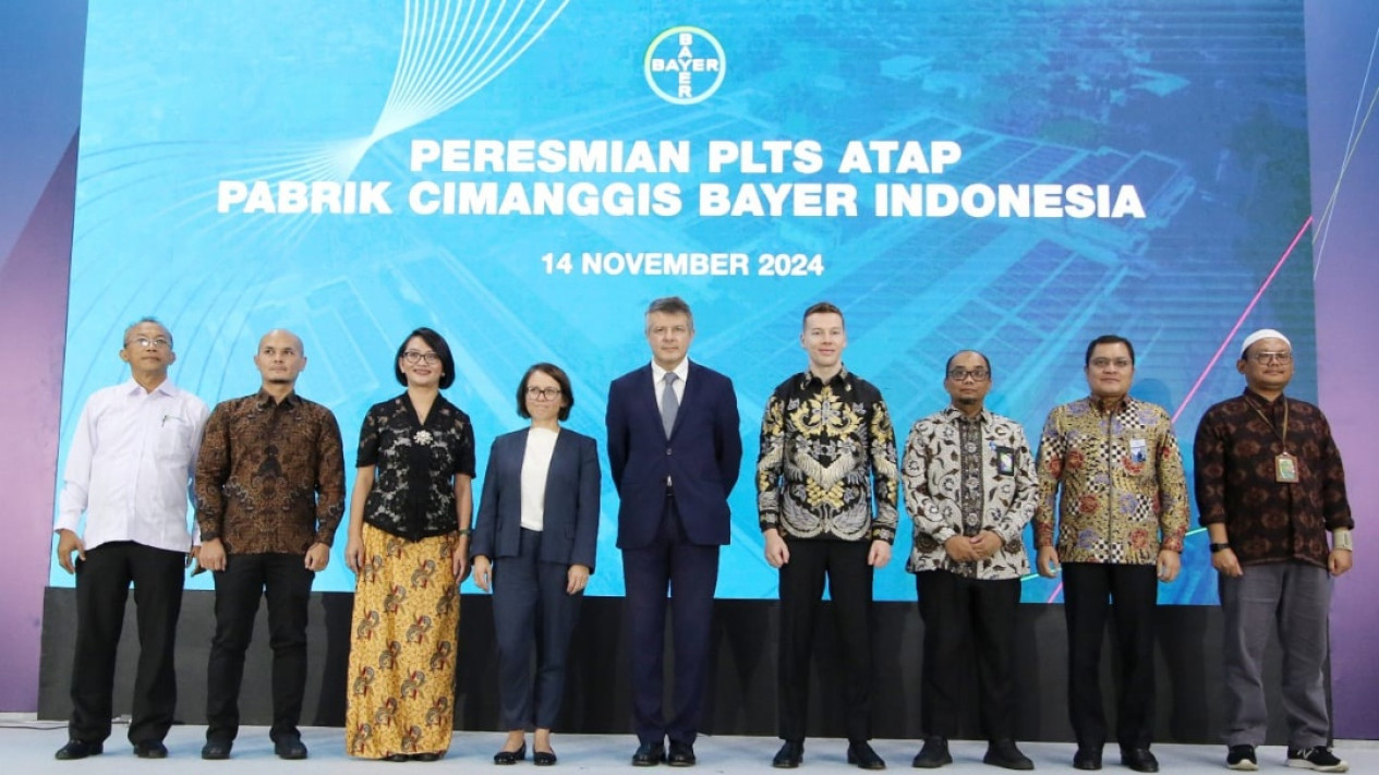 Intip PLTS Terbesar di Atap Pabrik Guna Kurangi Emisi Karbon