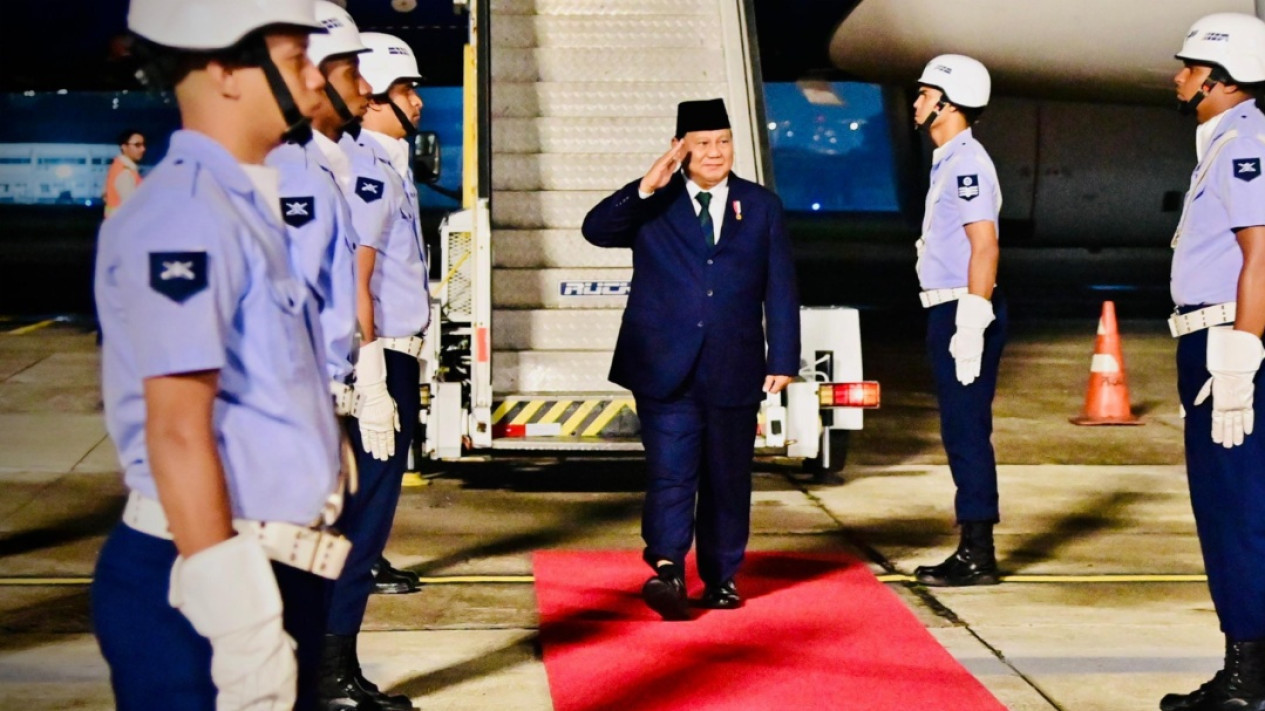 Presiden Prabowo Tiba di Brasil untuk Hadiri KTT G20