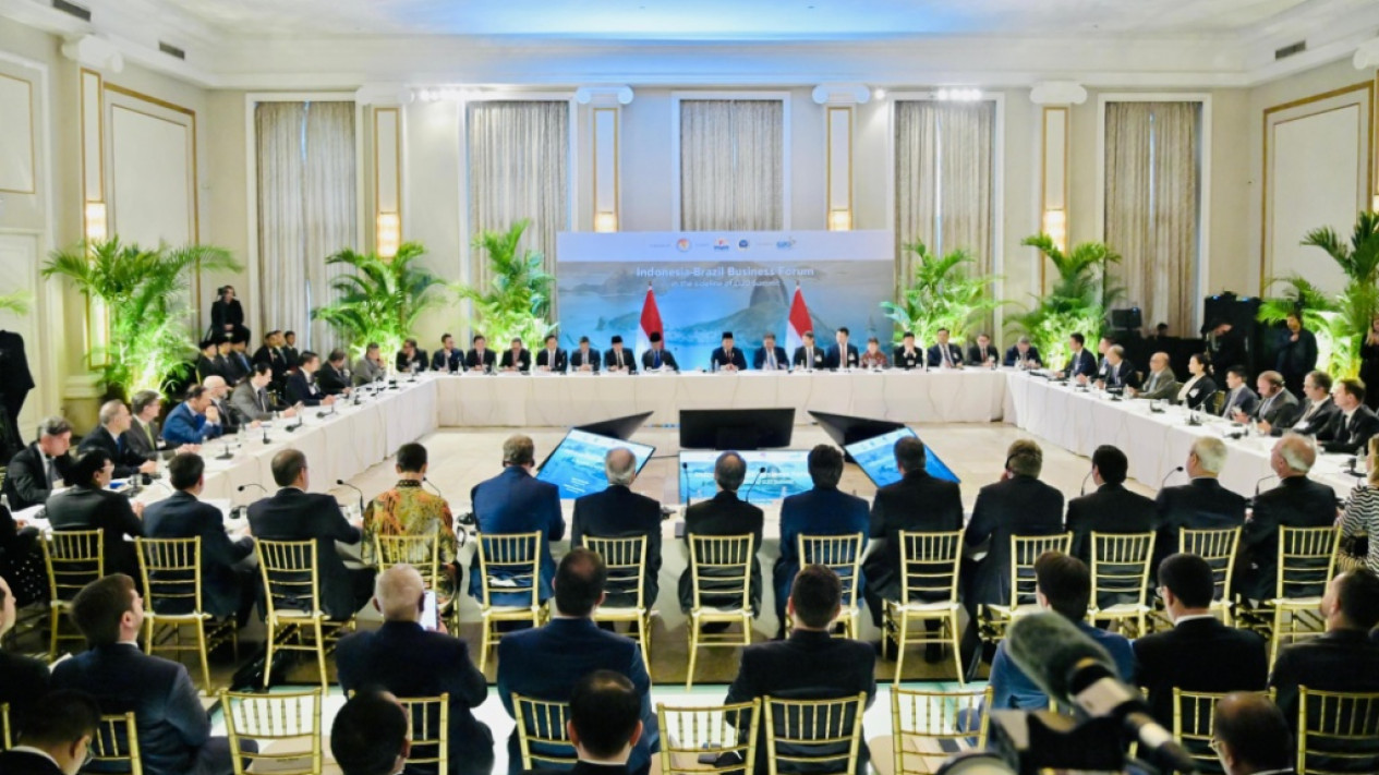 Pertemuan Pengusaha Indonesia dan Brasil di KTT G20