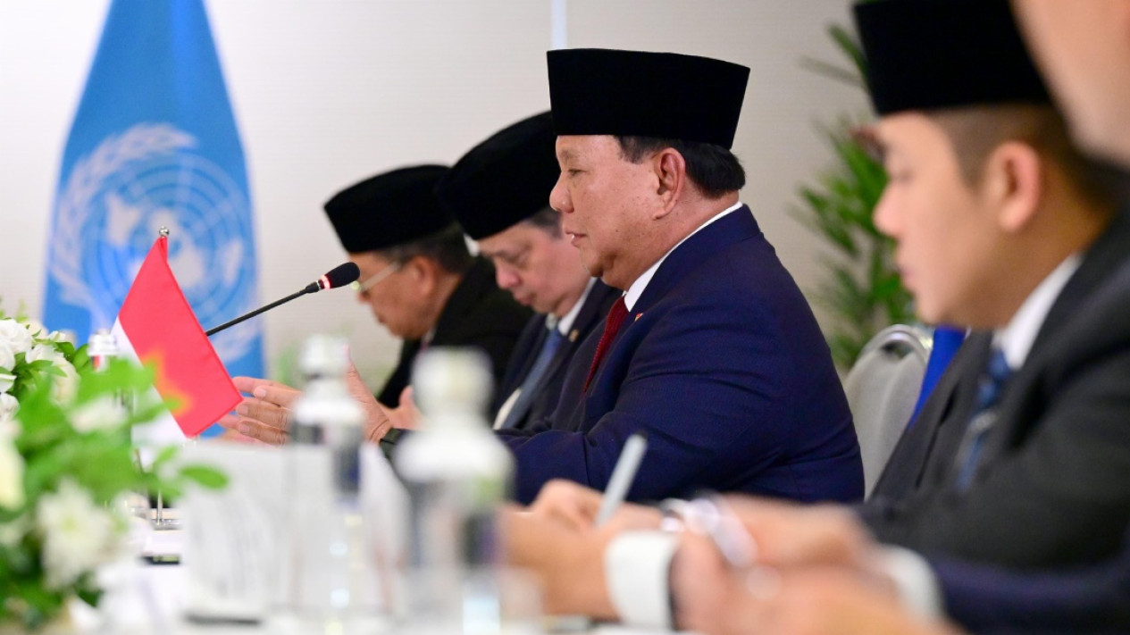 Presiden Prabowo Bertemu Sekjen PBB Antonio Guterres