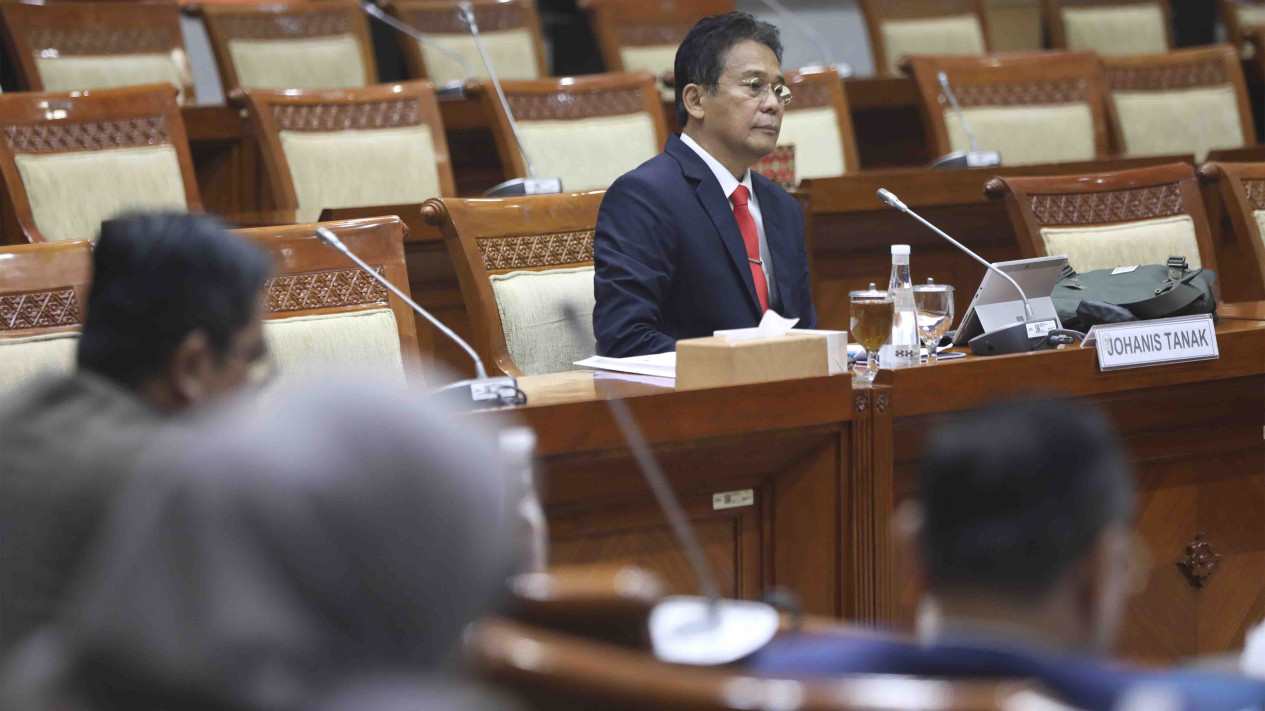 Uji Kelayakan dan Kepatutan Capim KPK Johanis Tanak di DPR