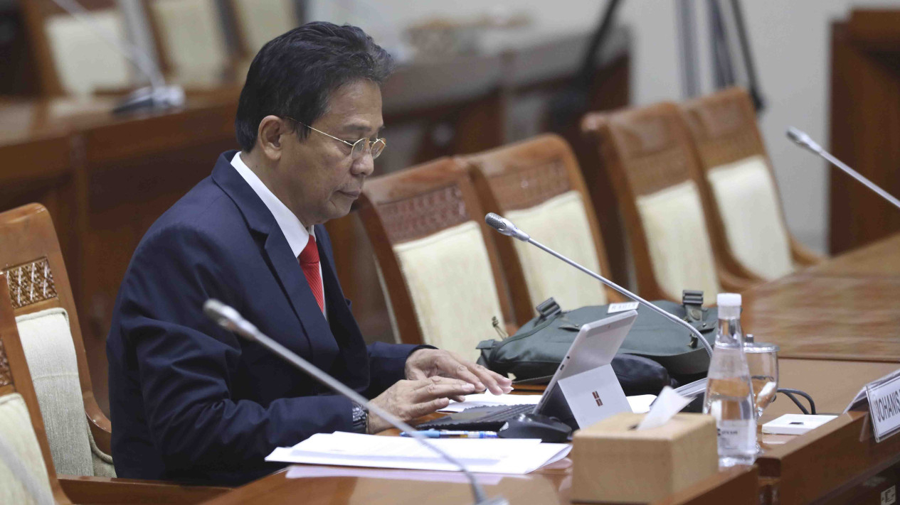 Uji Kelayakan dan Kepatutan Capim KPK Johanis Tanak di DPR