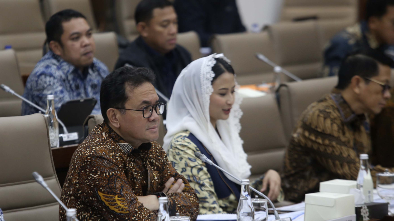 Menteri Perdagangan Budi Santoso Raker dengan Komisi VI