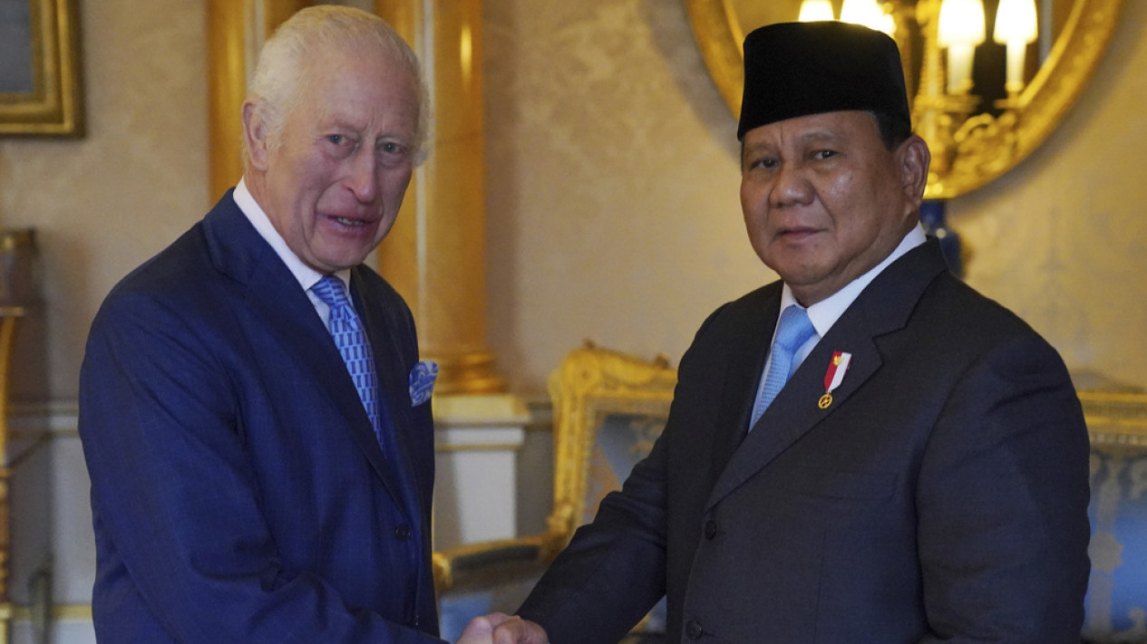 Presiden Prabowo Bertemu Pangeran Charles