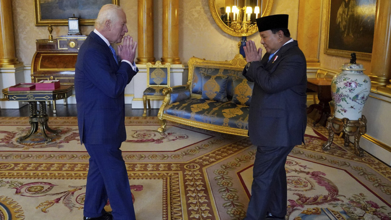Presiden Prabowo Bertemu Pangeran Charles