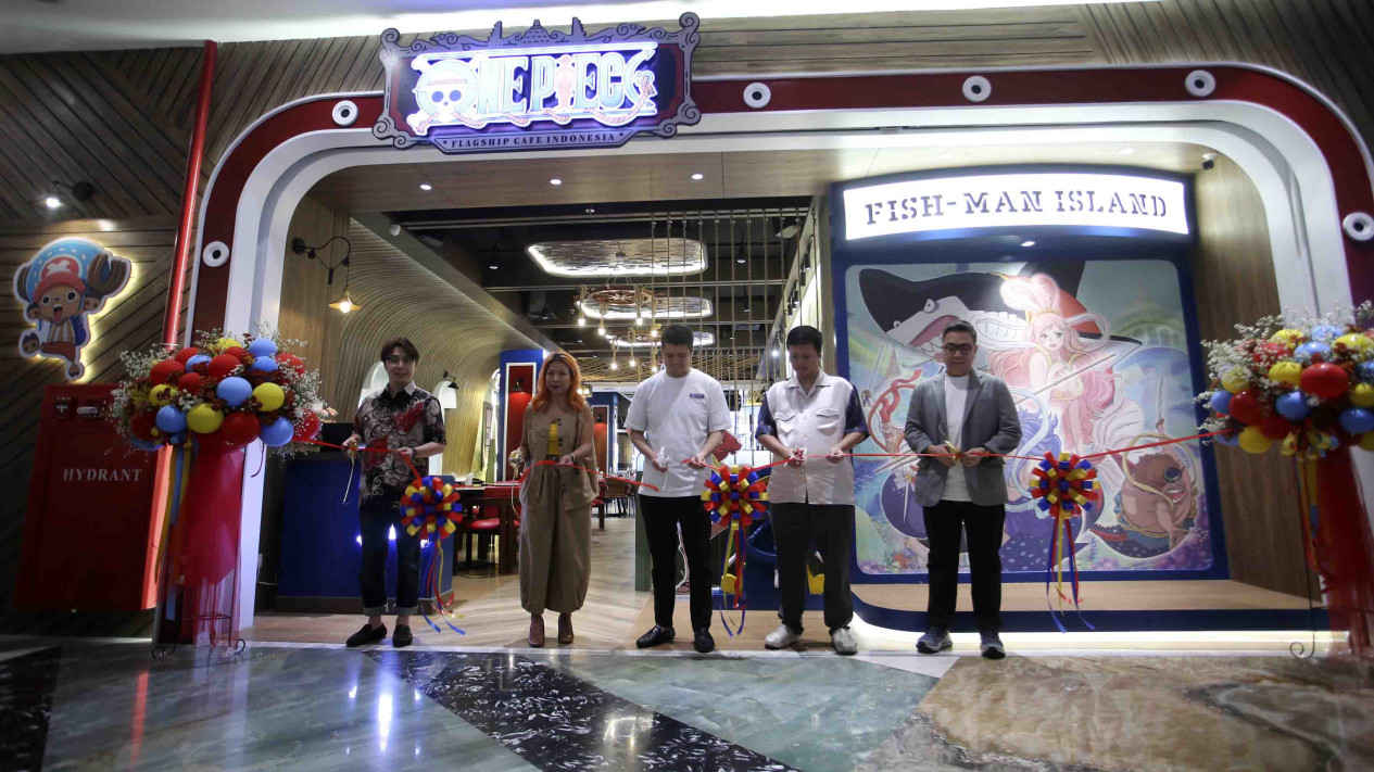 Pertama di Asia & Indonesia, One Piece Café Hadir di Jakarta