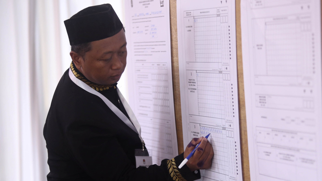 Penghitungan Suara Pilkada DKI Jakarta 2024