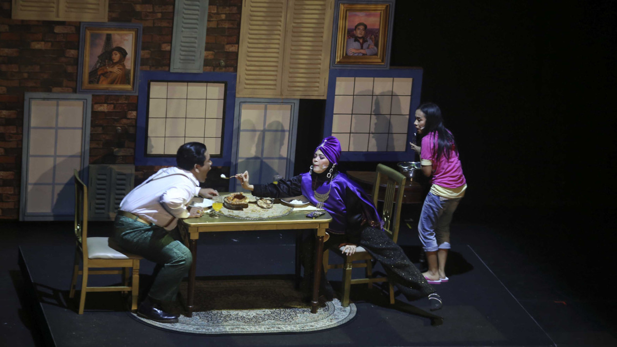 Pertunjukan Musikal Dangdut Kukejar Kau Sayang