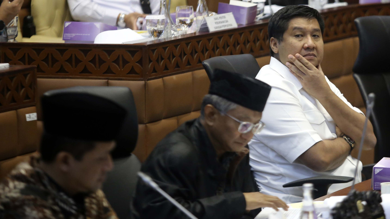 Raker Menteri Perumahan dan Kawasan Permukiman di DPR