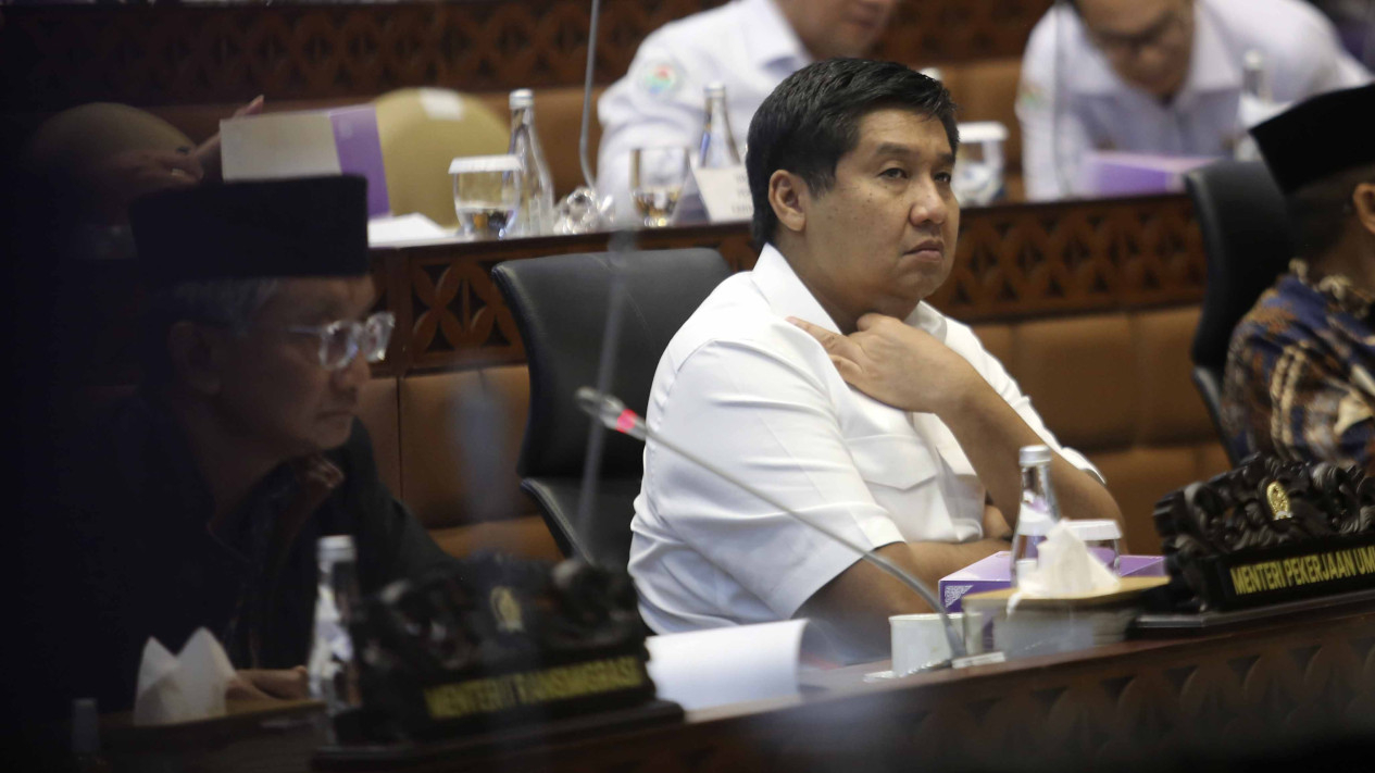 Raker Menteri Perumahan dan Kawasan Permukiman di DPR
