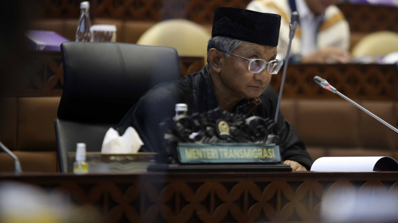 Menteri PU Dody Hanggodo Raker di Komisi V DPR RI