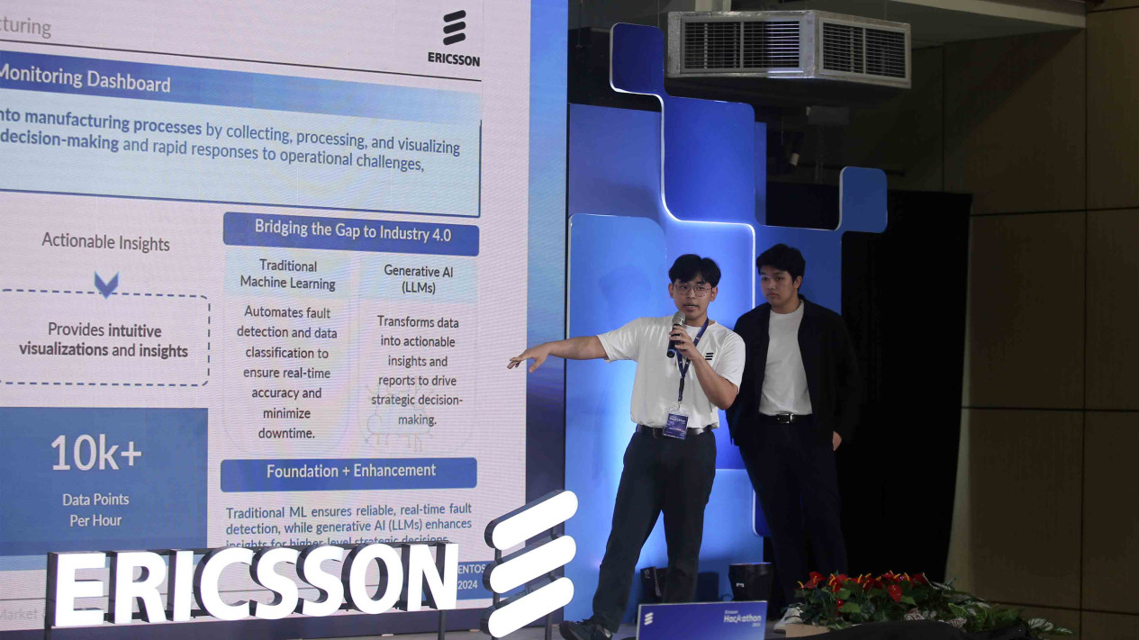 Pemenang Ericsson Hackathon 2024