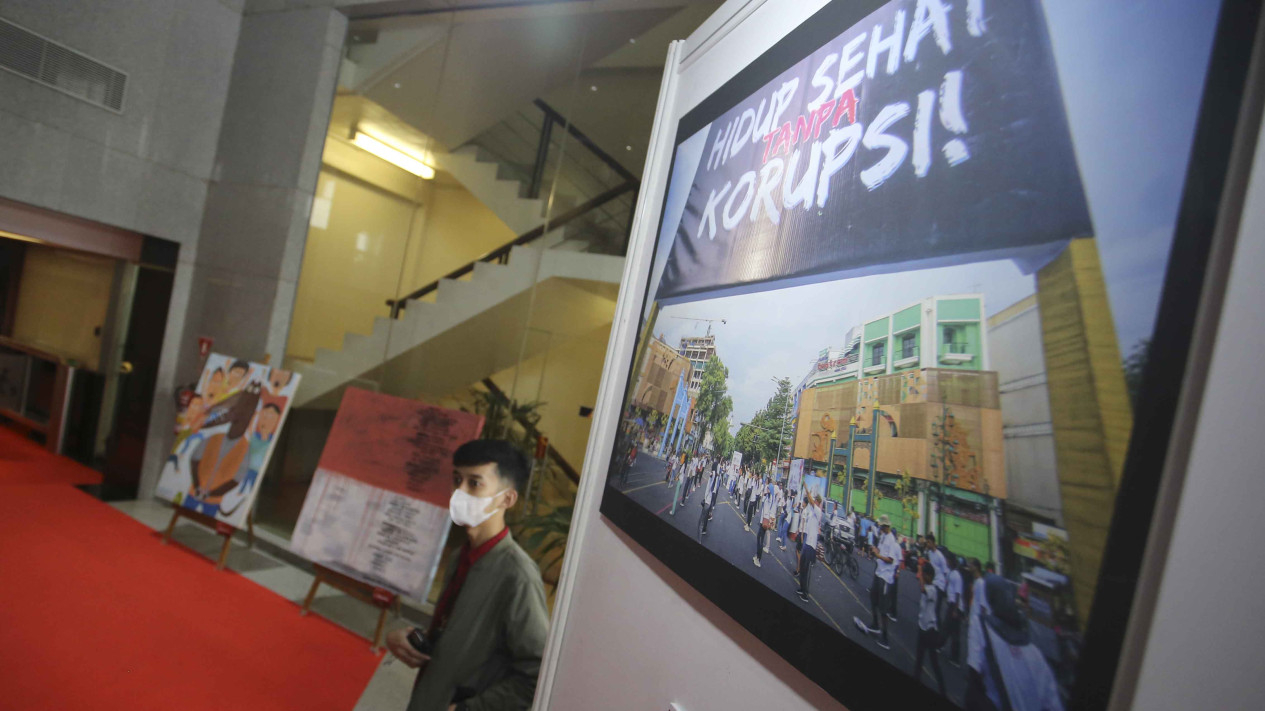 Pameran Foto dan Lukisan Bertemakan Anti Korupsi di Hakordia