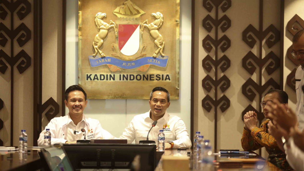 Pertemuan Kadin Indonesia dengan Organisasi Rembuk Pemuda