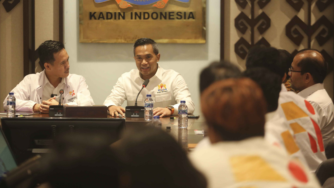 Pertemuan Kadin Indonesia dengan Organisasi Rembuk Pemuda