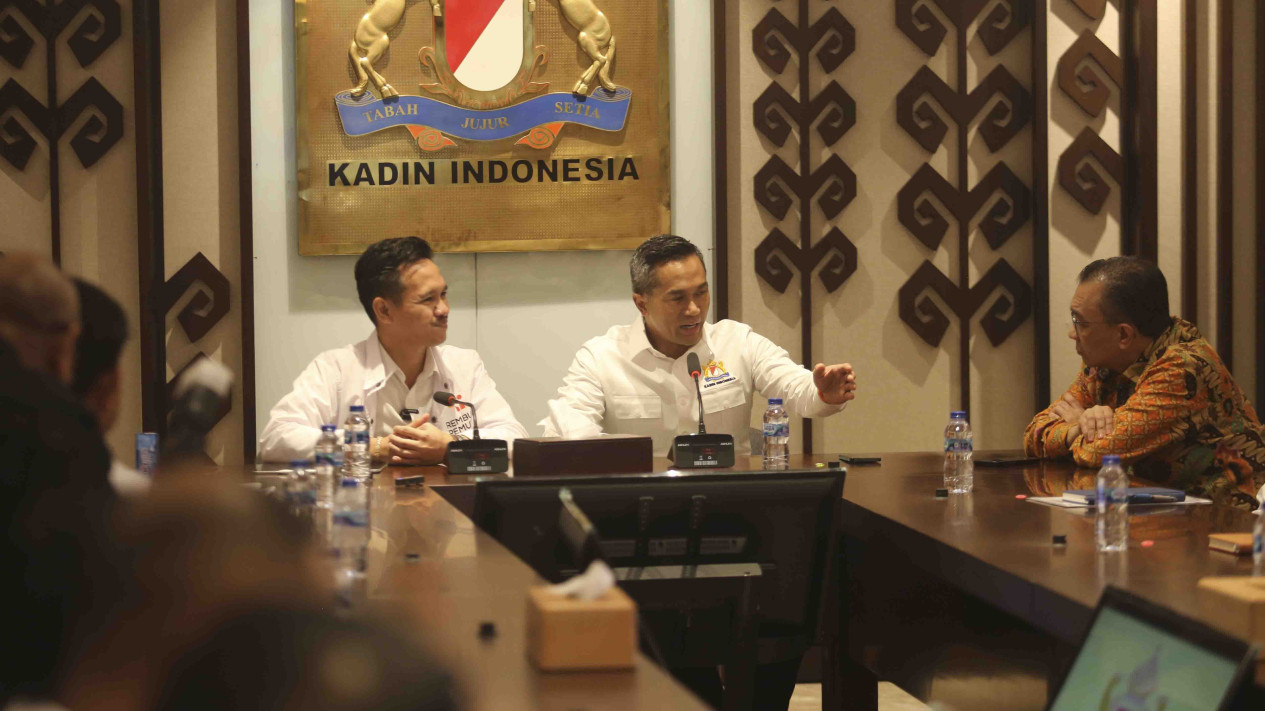 Pertemuan Kadin Indonesia dengan Organisasi Rembuk Pemuda