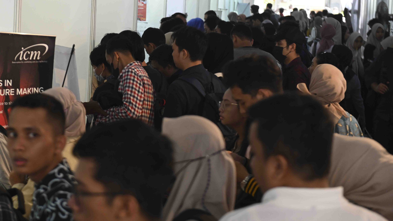 Potret Jobfair Untuk 30 Ribu Pencari Pekerjaan di Jakarta