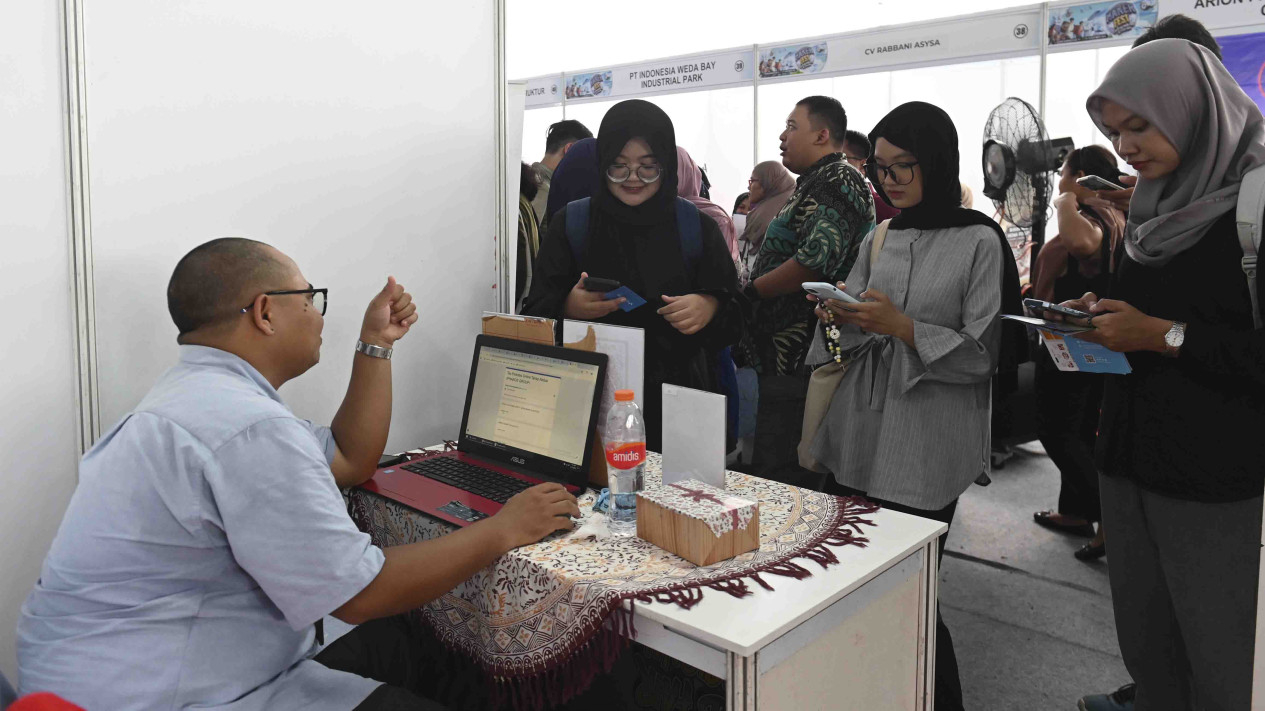 Potret Jobfair Untuk 30 Ribu Pencari Pekerjaan di Jakarta