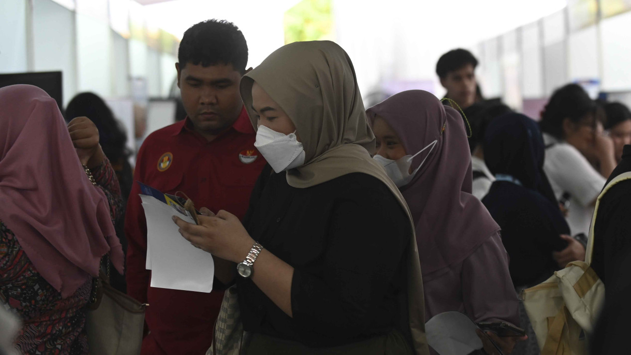 Potret Jobfair Untuk 30 Ribu Pencari Pekerjaan di Jakarta