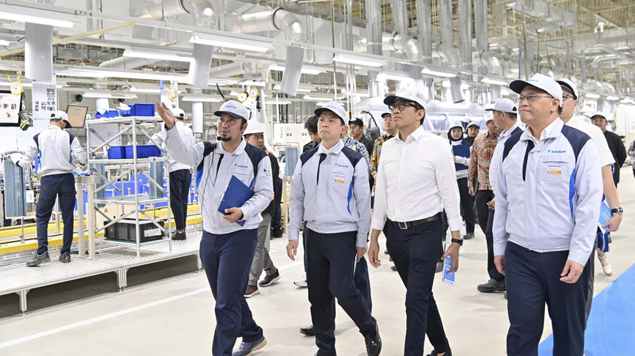 Intip Produksi AC Daikin Secara Full Scale di Indonesia