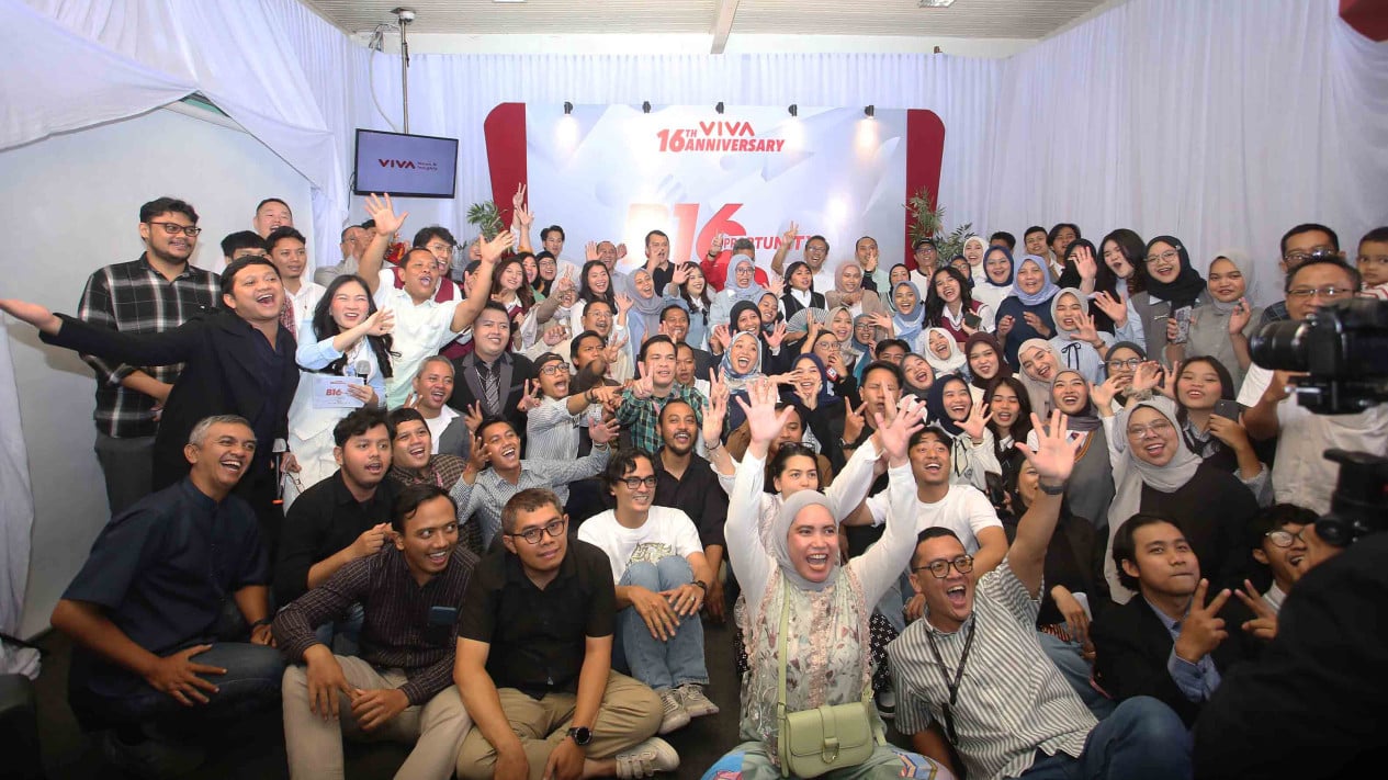 Viva.co.id Ultah ke-16 dengan Evolusi Logo & Tagline Baru