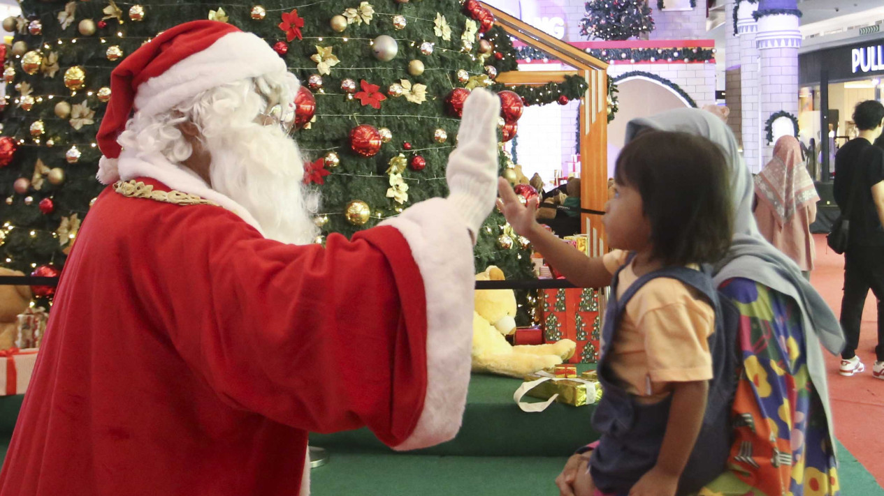 Semarak Natal di Lippo Mall Kemang