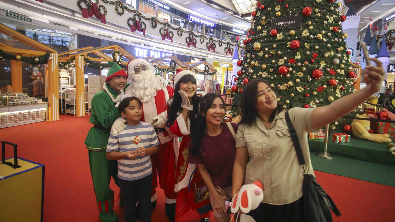 Semarak Natal di Lippo Mall Kemang