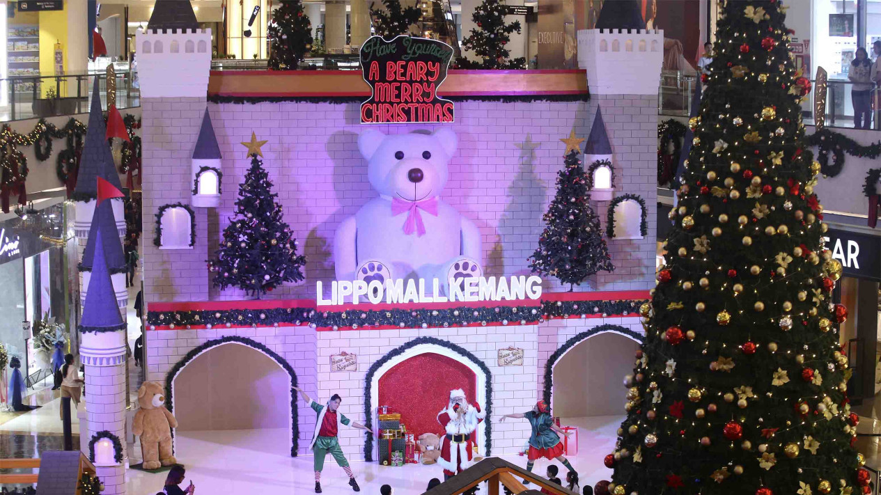 Semarak Natal di Lippo Mall Kemang