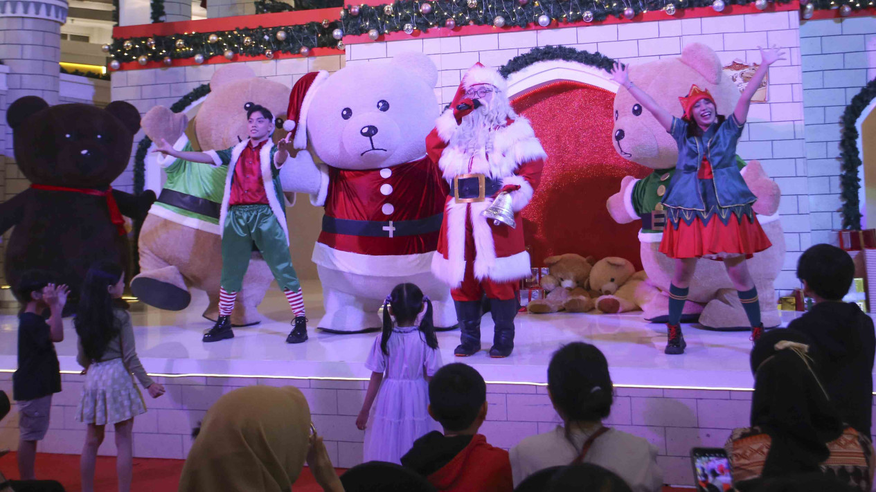 Semarak Natal di Lippo Mall Kemang