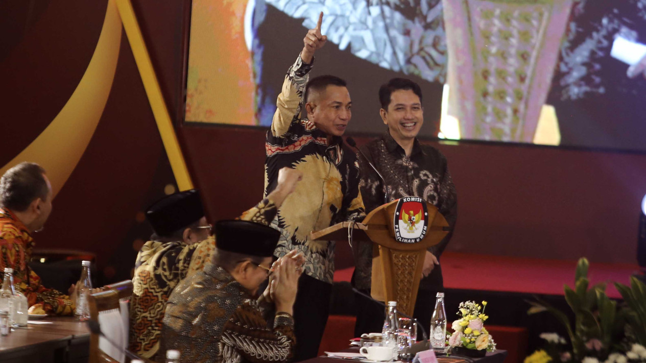 KPUD DKI Tetapkan Pramono-Rano Menang Pilkada Jakarta