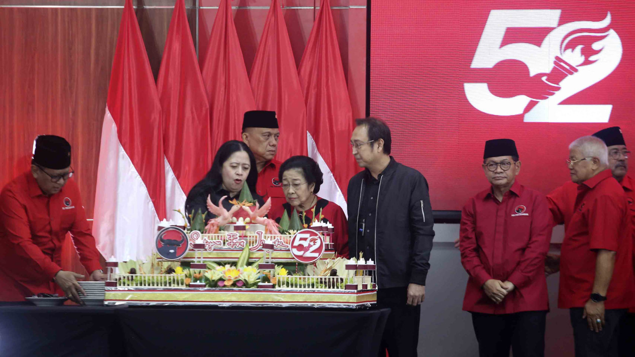 Peringant HUT ke-52 PDI Perjuangan
