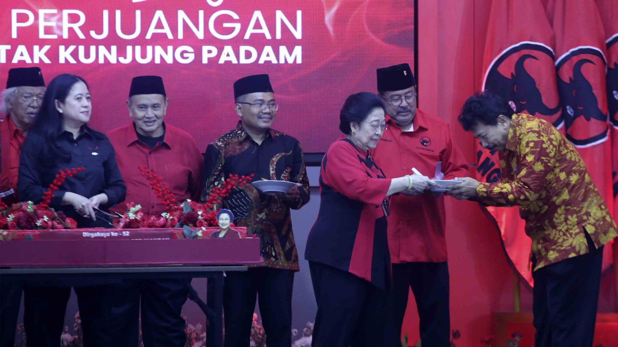 Peringant HUT ke-52 PDI Perjuangan