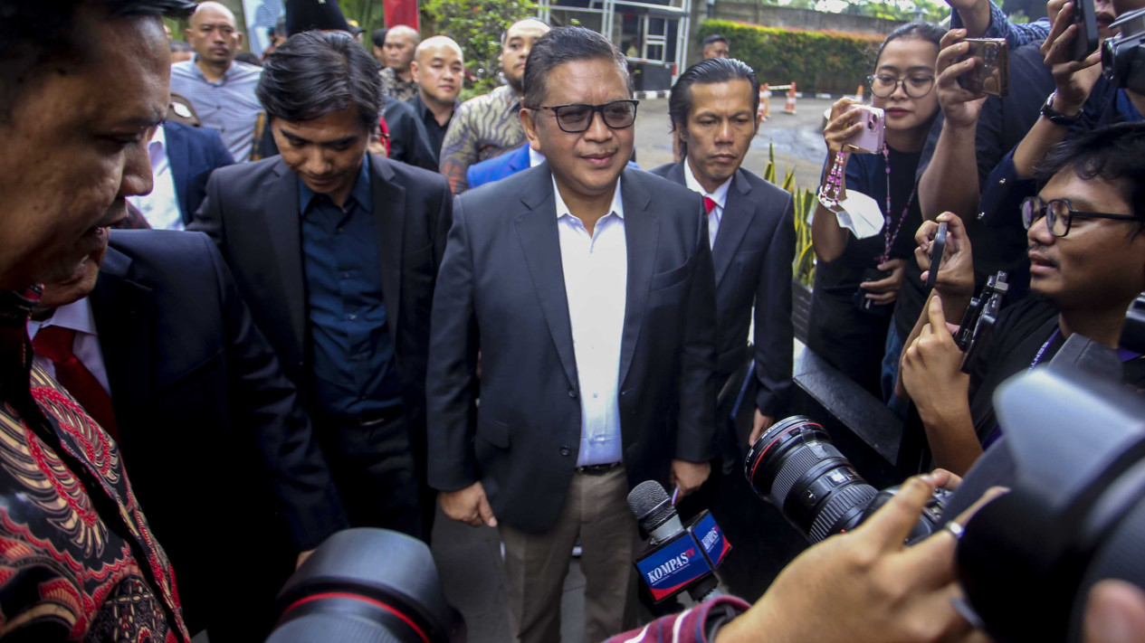Hasto Kristiyanto Diperiksa KPK Usai Tersangka Kasus Masiku