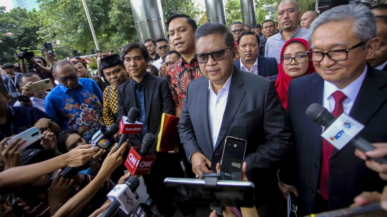 Hasto Kristiyanto Diperiksa KPK Usai Tersangka Kasus Masiku