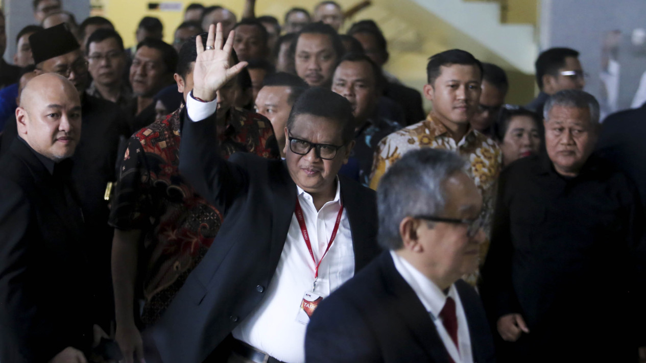 Hasto Kristiyanto Diperiksa KPK Usai Tersangka Kasus Masiku