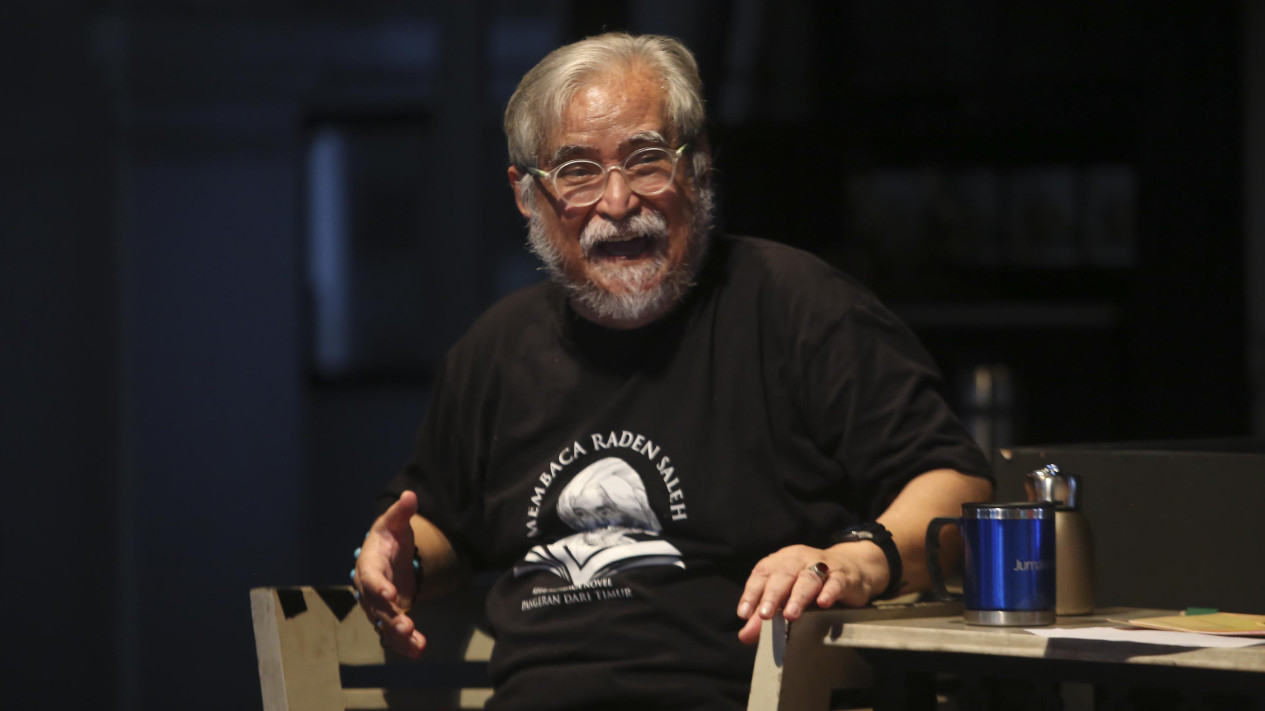 Jelang Pertunjukan Lakon Bertajuk DAG DIG DUG