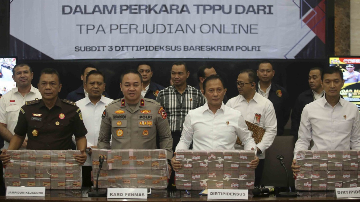 Bareskrim Tetapkan Tersangka TPPU Hotel Aruss Hasil Judol