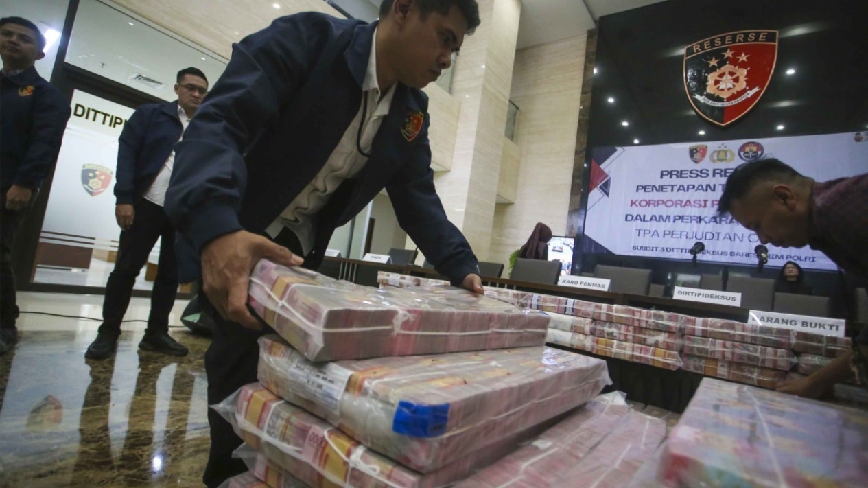 Bareskrim Tetapkan Tersangka TPPU Hotel Aruss Hasil Judol