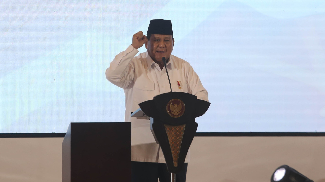 Presiden Prabowo Hadiri Munas Konsolidasi Persatuan Kadin