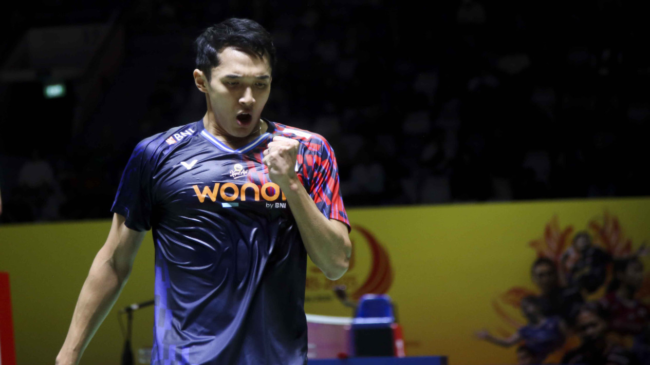 Indonesia Masters 2025, Jonatan Christie ke di 16 Besar