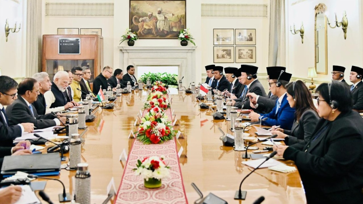 Pertemuan Presiden Prabowo dengan PM India Narendra Modi