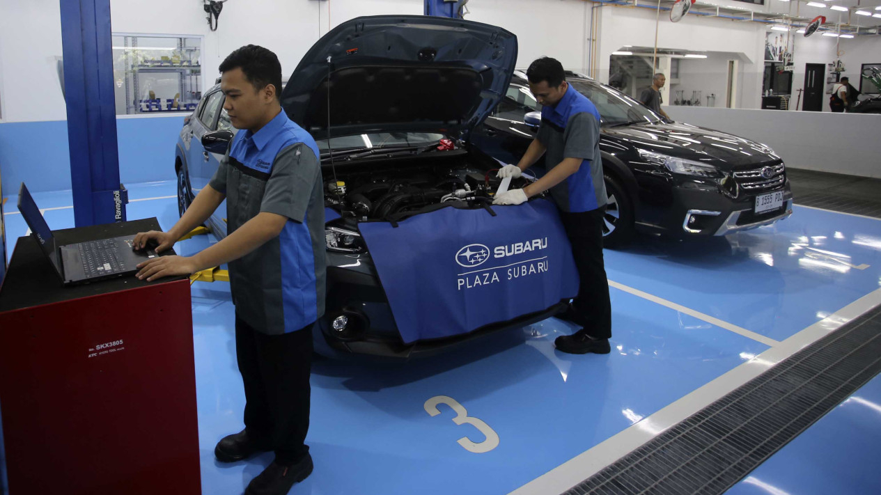 Peresmian Plaza Subaru Kebon Jeruk