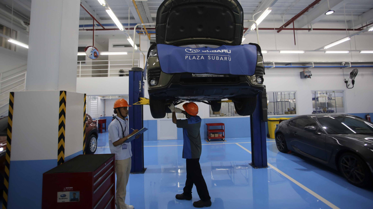 Peresmian Plaza Subaru Kebon Jeruk