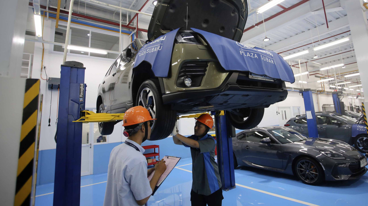 Peresmian Plaza Subaru Kebon Jeruk