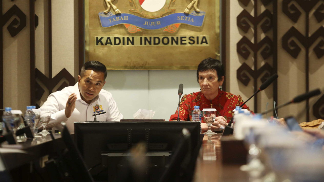 Ketum Kadin Anindya Bertemu Utusan Khusus PM Australia